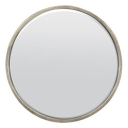 Mirroroutlet Large Silver Circular Bevelled Wall Mirror 80Cm X 80Cm - thumbnail 3