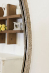 Mirroroutlet Large Silver Circular Bevelled Wall Mirror 80Cm X 80Cm - thumbnail 6