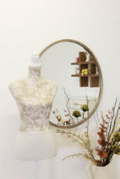 Mirroroutlet Large Silver Circular Bevelled Wall Mirror 80Cm X 80Cm - thumbnail 4