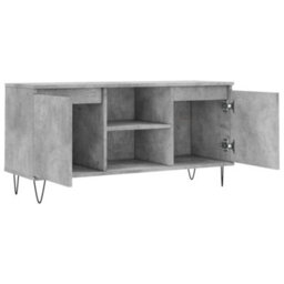 Walplus Tv Cabinet Concrete Grey 104X35X50 Cm Engineered Wood - thumbnail 6