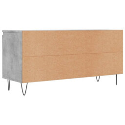 Walplus Tv Cabinet Concrete Grey 104X35X50 Cm Engineered Wood - thumbnail 8