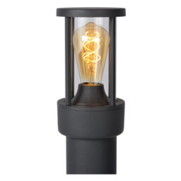 Lucide Lori 800 Outdoor Post Light With Dusk To Dawn Sensor Dark Anthracite - thumbnail 5