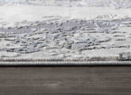 Picasso Modern Waterflow Abstract Area Rugs Silver 120X170 Cm - thumbnail 2