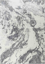 Picasso Modern Waterflow Abstract Area Rugs Silver 120X170 Cm - thumbnail 6