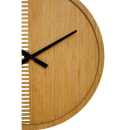 Orsina Easily Maintained Large Wooden Wall Clock, Large Wood Dial Clock In Kitchen, Contemporary Large Wall Clock - thumbnail 8