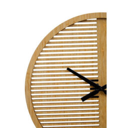 Orsina Easily Maintained Large Wooden Wall Clock, Large Wood Dial Clock In Kitchen, Contemporary Large Wall Clock - thumbnail 7