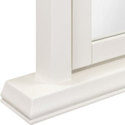 Seconique Bordeaux Dressing Table Mirror Ivory (Fully Assembled ) - thumbnail 5