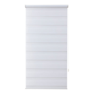 GoodHome Elin Corded Off White Day & Night Roller Blind (W)60Cm (L)180Cm - image 1