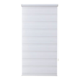 GoodHome Elin Corded Off White Day & Night Roller Blind (W)60Cm (L)180Cm - thumbnail 1