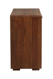 Orsina Two Door Sheesham And Acacia Sideboard, Solid Sheesham And Acacia Wood Cabinet, Modern Buffet - thumbnail 6
