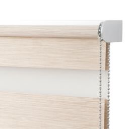 GoodHome Brize Corded Mottled Natural Day & Night Roller Blind (W)60Cm (L)180Cm - thumbnail 4
