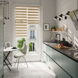 GoodHome Brize Corded Mottled Natural Day & Night Roller Blind (W)60Cm (L)180Cm - thumbnail 7