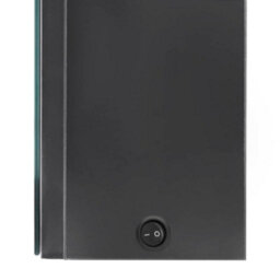 Vidaxl Led Bathroom Mirror Cabinet Grey 50X13X70 Cm - thumbnail 6