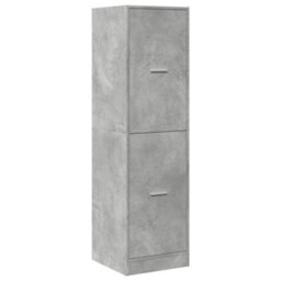 Walplus Apothecary Cabinetâ Concrete Grey 40X41X144.5 Cm Engineered Wood - thumbnail 3