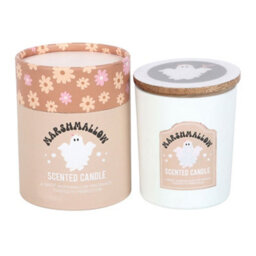 Something Different Ghost Toasted Marshmallow Scented Candle Pink/white (One Size) - thumbnail 2