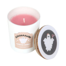 Something Different Ghost Toasted Marshmallow Scented Candle Pink/white (One Size) - thumbnail 1