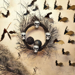 Amorly 8 Piece Mini Halloween Skull Head Decor, Human Skull Bone Model Statue For Desktop,home Halloween Display - thumbnail 5