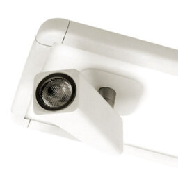 Luminosa Lighting Luminosa Ibiza Spotlight 2 Head With Backlit Light 2X5W+10W Led White, 1500Lm, 4000K - thumbnail 3