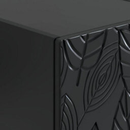 Bedside Cabinet Tables X 2 Bedroom Nightstand Storage Units - thumbnail 5