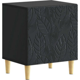 Bedside Cabinet Tables X 2 Bedroom Nightstand Storage Units - thumbnail 6