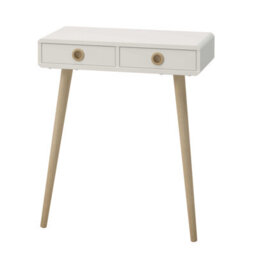 Wyld Haus Hanover Off White Mid-Century Console Table 650 X 300 X 755 mm - thumbnail 4