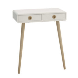 Wyld Haus Hanover Off White Mid-Century Console Table 650 X 300 X 755 mm - thumbnail 2