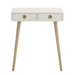Wyld Haus Hanover Off White Mid-Century Console Table 650 X 300 X 755 mm - thumbnail 3