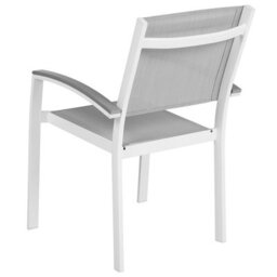 Beliani Set Of 4 Garden Chairs Pereta Metal Grey - thumbnail 7