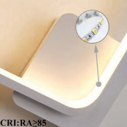 Led Wall Light 3000K Warm White Modern Square Sconce Lamp - thumbnail 4