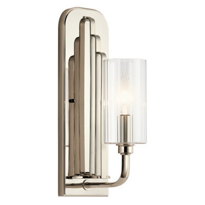 Luminosa Lighting Luminosa Kichler Kimrose Wall Lamp Polished Nickel - image 1