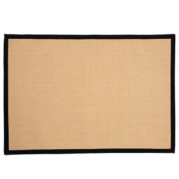 Swinton Sisal Jute 200X290Cm Black Colour Boucle Rug - thumbnail 1