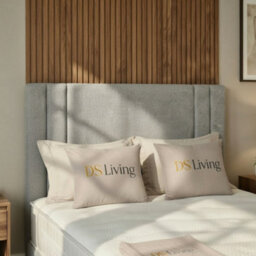 DS Living Velora Stone Upholstered Divan Double Bed - thumbnail 3