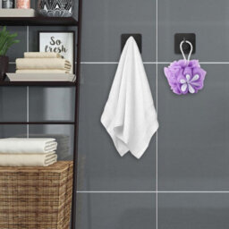 5 Pack Bathroom Accessories In Sus304 Stainless Steel: 40.6 Cm Towel Rack + Toilet Paper Holder + 3 Hooks (Black) - thumbnail 7