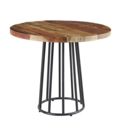 Worcester Coast Round Stylish Modern Dining Table - thumbnail 3