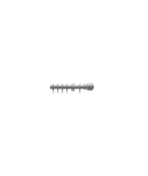 28mm  Wooden Curtain Pole Set - Grey - thumbnail 1