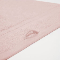 Ohs Luxury 100% Cotton Bathroom Hand Towel, 50 X 80Cm - Blush - thumbnail 4