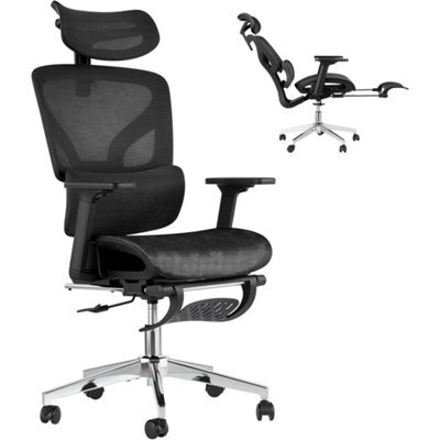Ergonomic Office Chair With Footrest High Back Reclining Computer Chair For Home - image 1