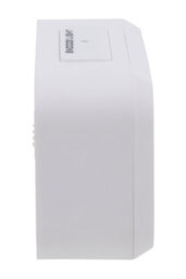 Orsina White Lcd Digital Clock, Compact And Modern Display With Time, Date And Temperature, Battery-Operated With - thumbnail 3