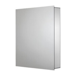Croydex Hartford Single Bathroom Wall Cabinet With Mirrored Door (H)662mm (W)510mm - thumbnail 1