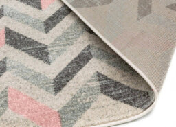 Colt Cl09 Chevron Pink Rug By Asiatic-160Cm X 230Cm - thumbnail 4