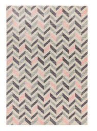 Colt Cl09 Chevron Pink Rug By Asiatic-160Cm X 230Cm - thumbnail 1