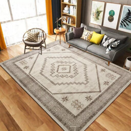 Ameha Cashmere Rug Non Slip Extra Large Area Bedroom Modern Living Room Carpet-(Radiant,240X320 Cm) - thumbnail 9