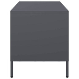 Berkfield Industrial Tv Cabinet Anthracite 101.5X39X43.5 Cm Cold-Rolled Steel - thumbnail 6