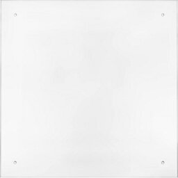 60 X 60Cm Clear Glass Kitchen Splashback Splatter Screen Pre Drilled Holes Wall Hanging Fixings Included - thumbnail 5