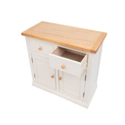 Cabinet Bits Castelli Off White 2 Drawer 2 Door Sideboard Wood Knob - thumbnail 5