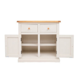 Cabinet Bits Castelli Off White 2 Drawer 2 Door Sideboard Wood Knob - thumbnail 4