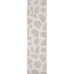 The Rugs Moodi Shaggy Light Beige Kora Rug Runner Abstract Thick High Pile For Living Rooms, Bedrooms, Hallways, Kitchens - thumbnail 9