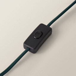 Valuelights Martha Conical Teal Velvet Table Lamp - thumbnail 5