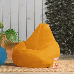 Icon Kids Dalton High Back Bean Bag Indoor Outdoor Yellow - thumbnail 2