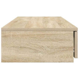 Berkfield Bed Drawers Sonoma Oak 120X36.5X16.5 Cm Engineered Wood - thumbnail 7